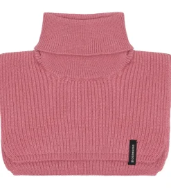 Børn Didriksons Halsedisse - Strik/Rib - Delfinen - Heather Pink