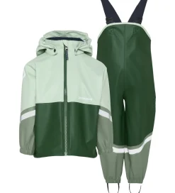 Regntøj*Didriksons Regntøj m. Seler - Waterman - PU - Pine Green