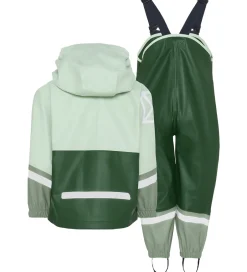 Regntøj*Didriksons Regntøj m. Seler - Waterman - PU - Pine Green