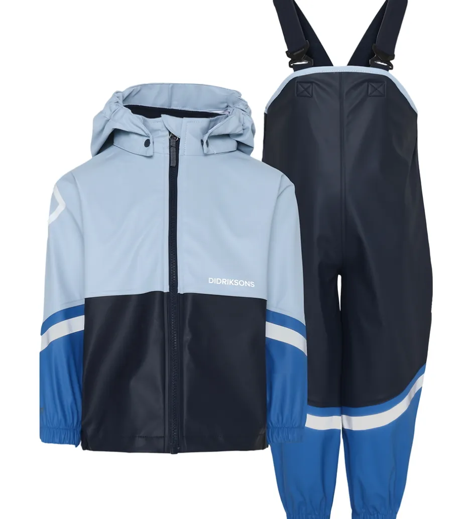 Regntøj*Didriksons Regntøj m. Seler - Waterman - PU - Navy