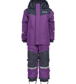 Børn Didriksons Skisæt - Skare - Royal Purple