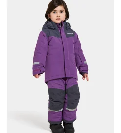 Børn Didriksons Skisæt - Skare - Royal Purple