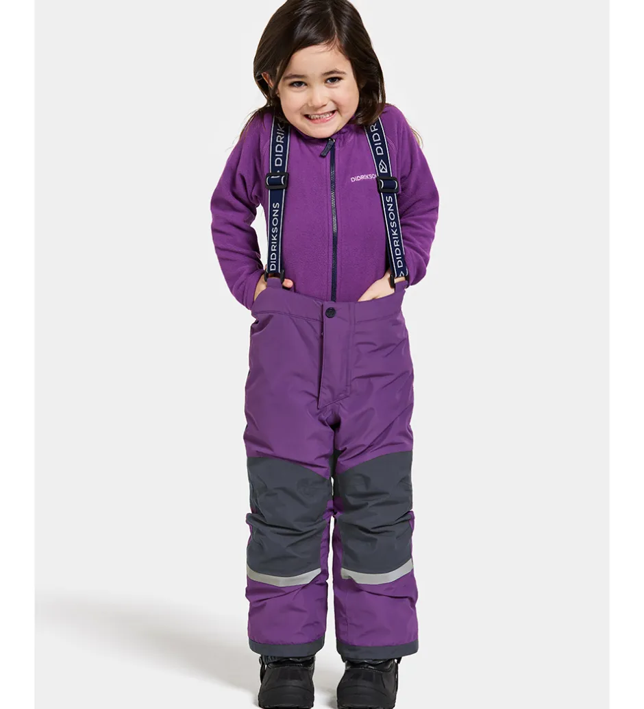 Børn Didriksons Skisæt - Skare - Royal Purple