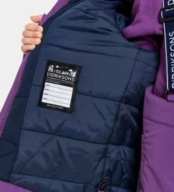 Børn Didriksons Skisæt - Skare - Royal Purple