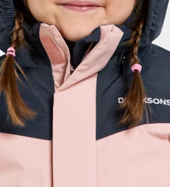 Børn Didriksons Skisæt - Skare - Dusty Pink