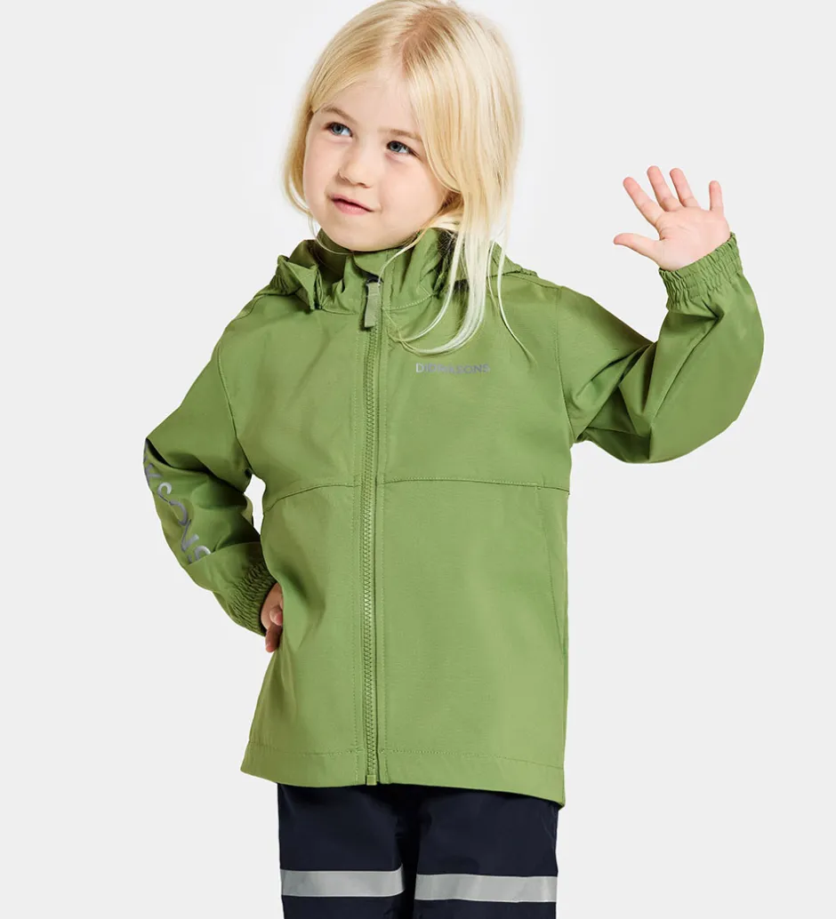 Børn Didriksons Sommerjakke - Hallon - Algae Green