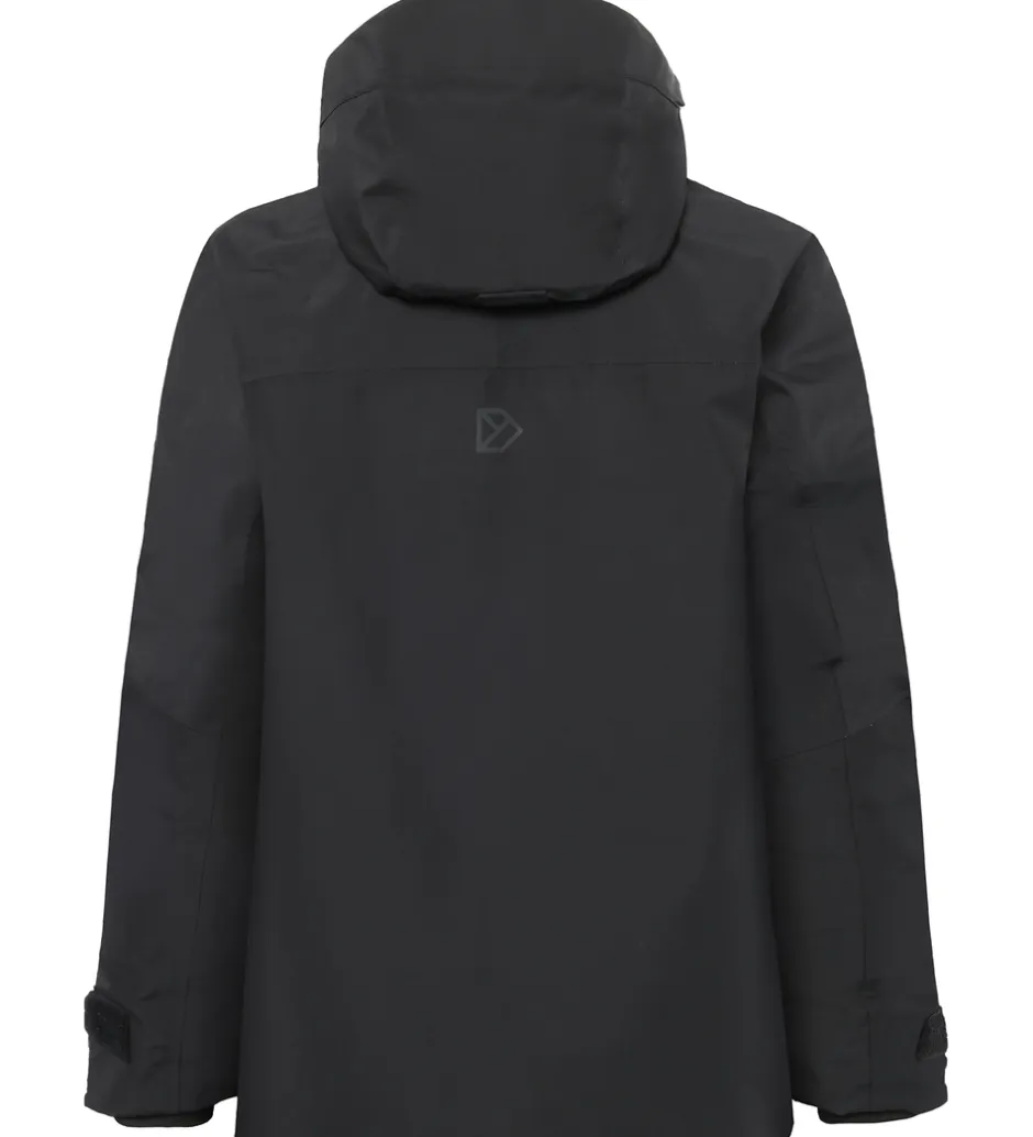 Børn Didriksons Vinterjakke - Dolomit - Sort