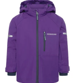 Børn Didriksons Vinterjakke - Falken K - Royal Purple