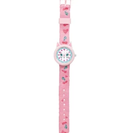 Djeco Armbåndsur - Pink m. Kat