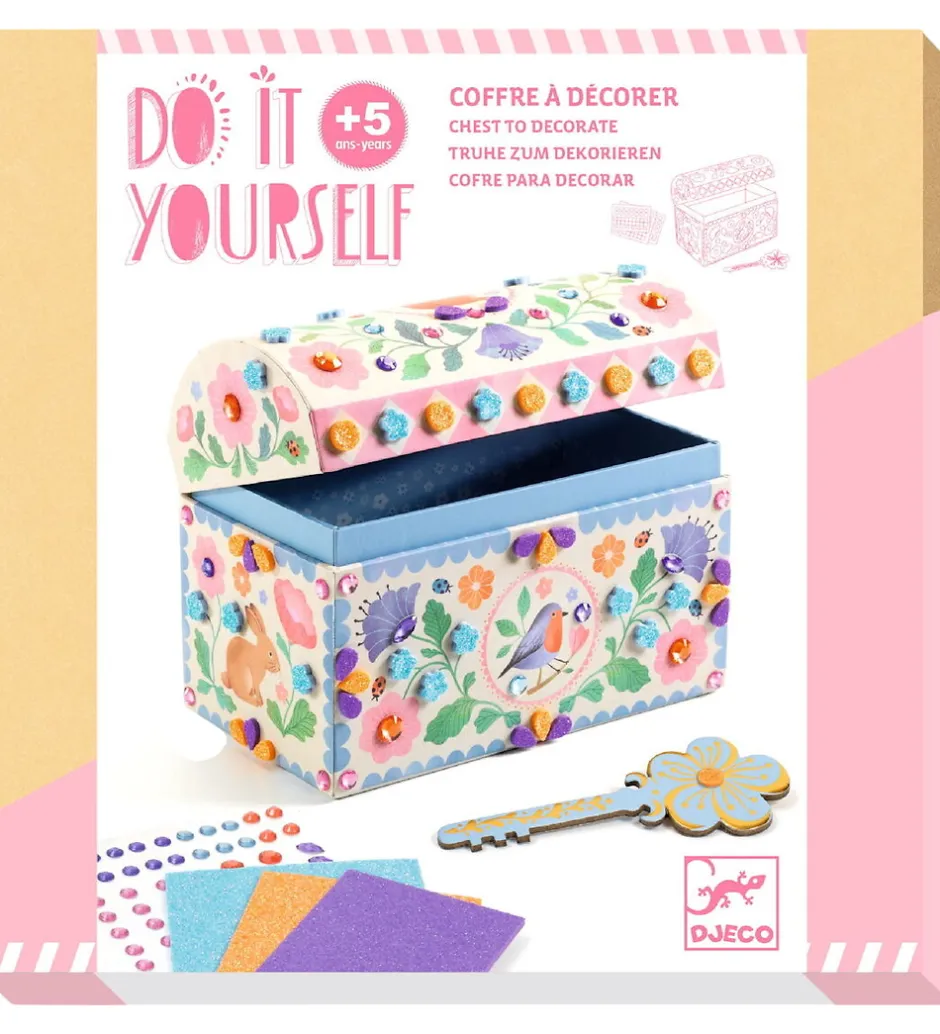 Kreasæt*Djeco Kiste DIY - Mini Boites - Precious Treasure
