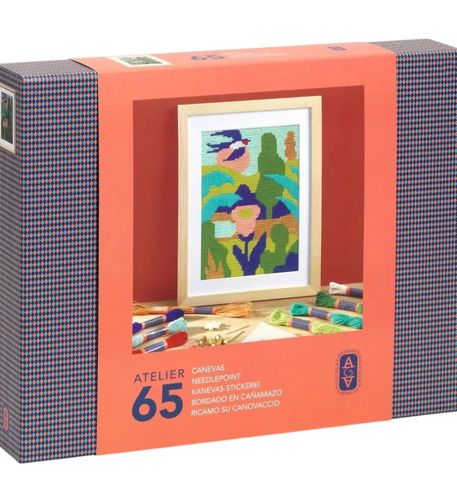 Kreativ Leg|Kreasæt*Djeco Kreasæt - Atelier 65 - Korssting