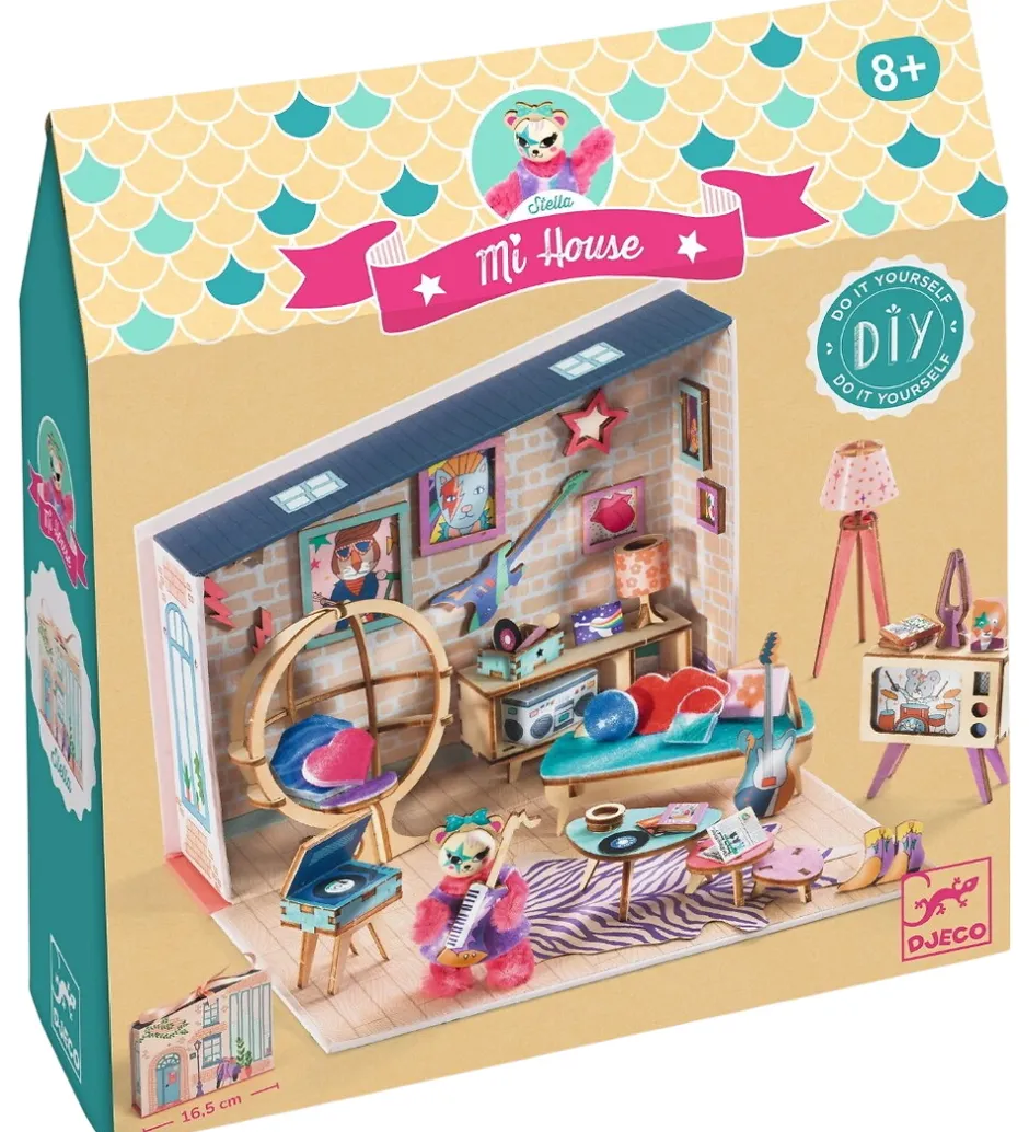 Djeco Kreasæt - DIY - Mi House - Stella