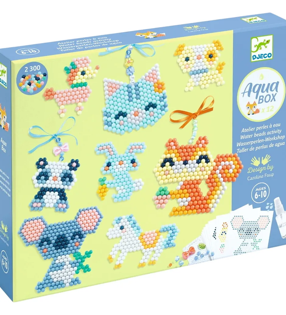 Perler|Kreasæt*Djeco Perlesæt - Furry Friends
