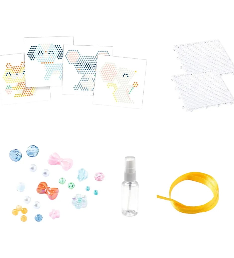 Perler|Kreasæt*Djeco Perlesæt - Furry Friends