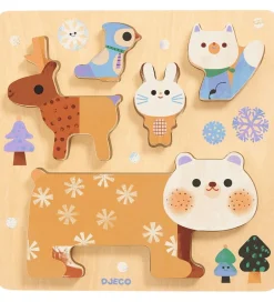 Puslespil*Djeco Puslespil - WoodyStack
