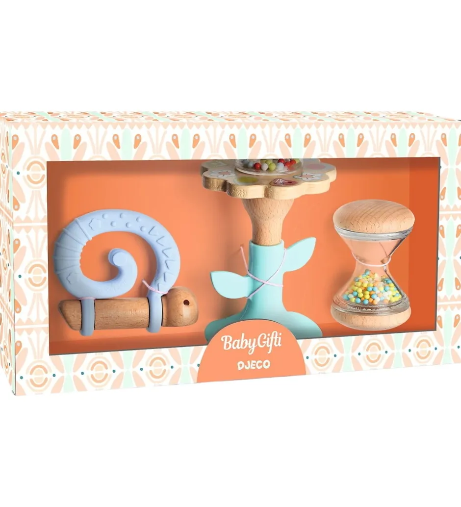 Gribelegetøj|Bideringe*Djeco Ranglesæt - BabyGifti