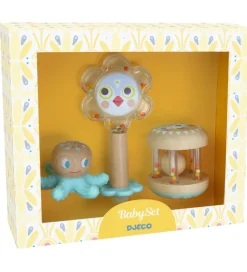 Gribelegetøj*Djeco Ranglesæt - Babykit - Træ