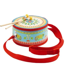 Musikinstrumenter*Djeco Tromme - Træ - Multifarvet