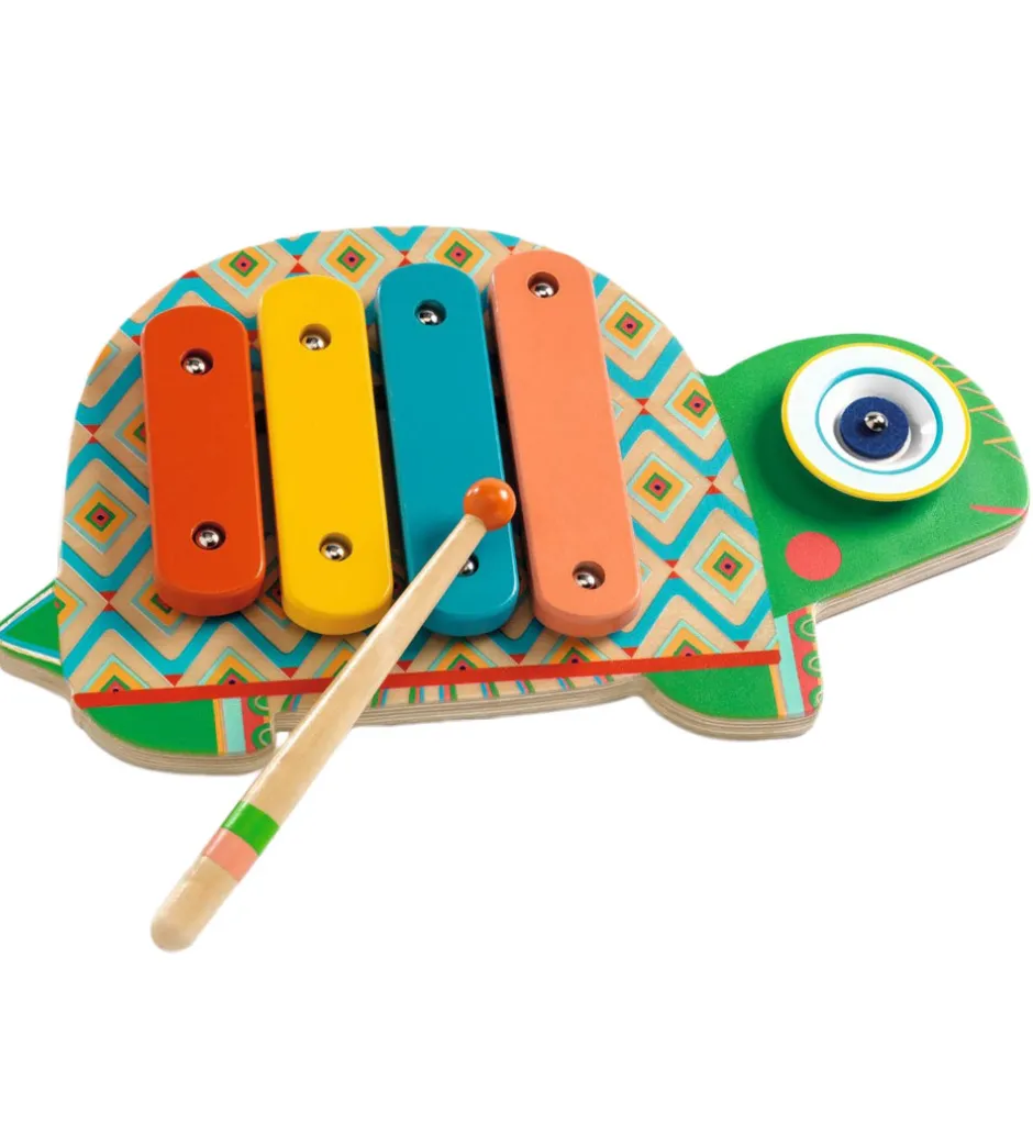 Musikinstrumenter*Djeco Xylofon - Animambo - Skildpadde