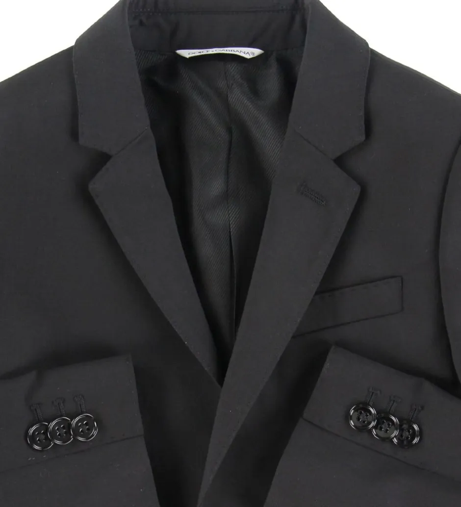 Jakkesæt Og Blazers*Dolce & Gabbana Habitjakke - Uld/Viskose - Sort