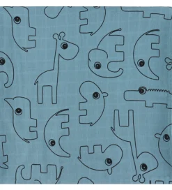 Sovetid|Babysvøb*Done by Deer Babysvøb - 120x120 cm - 2-pak - Contour Blue
