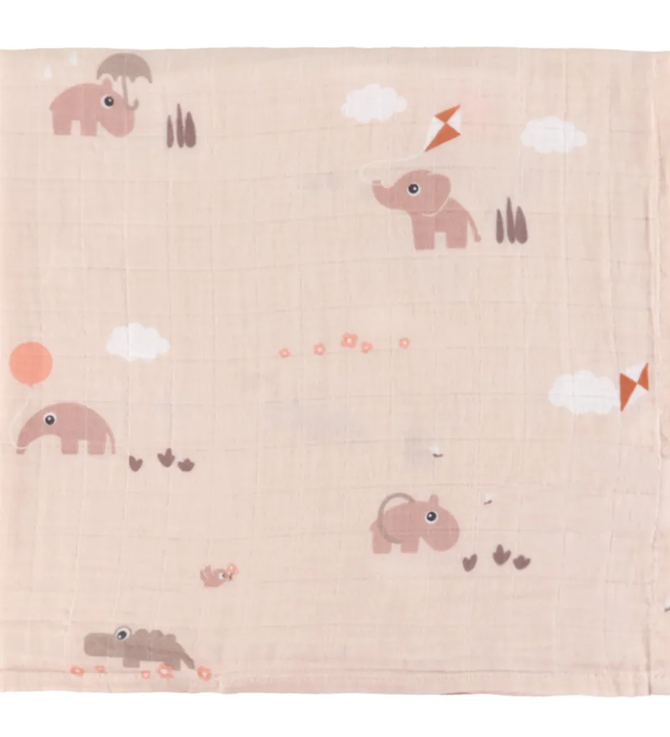 Stofbleer|Pusletid*Done by Deer Stofbleer - Musselin - 2-pak - 65x65 cm - Playgroun