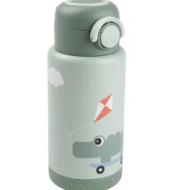 Termoflasker|Drikkedunke*Done by Deer Termoflaske - 340 ml - Playground - Grøn