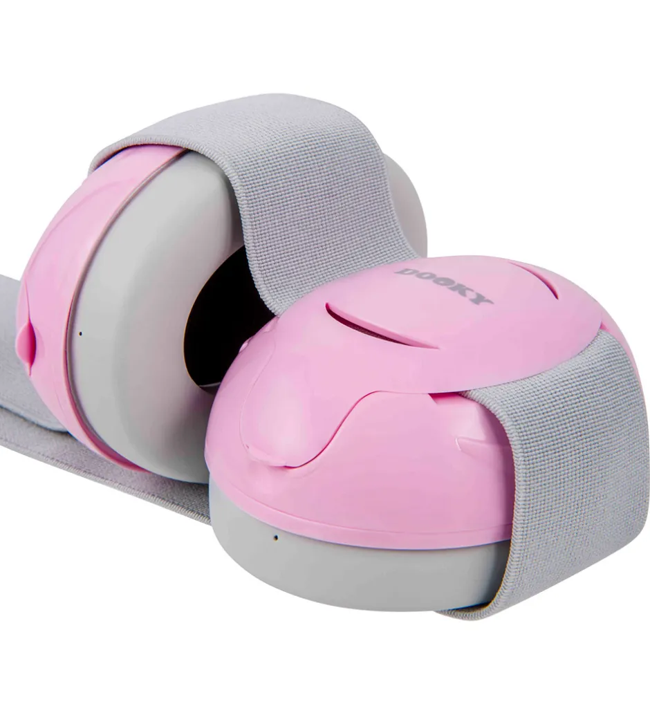Høreværn*Dooky Høreværn - Baby - Pink