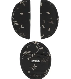 Dooky Universelle Puder - Romantic Leaves - Sort