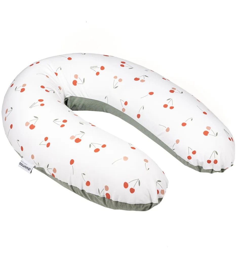 Ammepuder*Doomoo Graviditets-/Ammepude - 180 cm - Buddy - Cherries Green