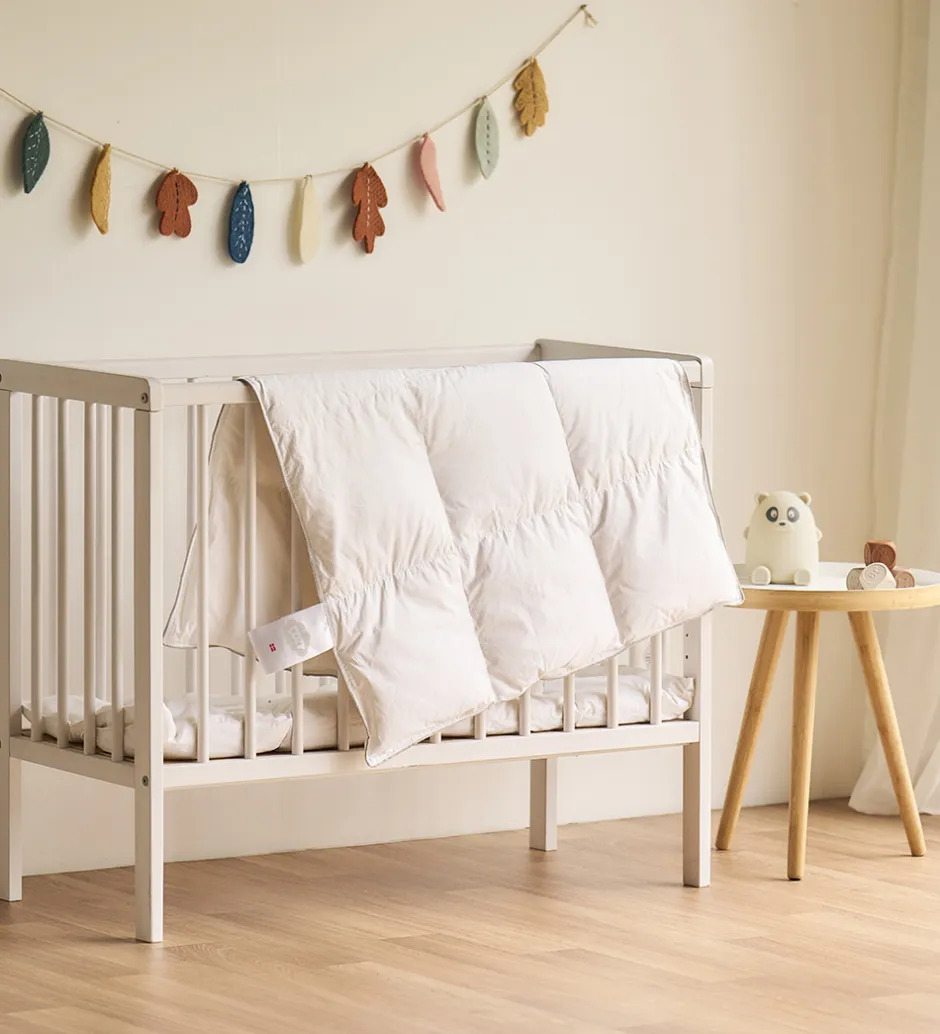 Dozy Dyne - Moskus - 70x100 cm - Baby - Hvid