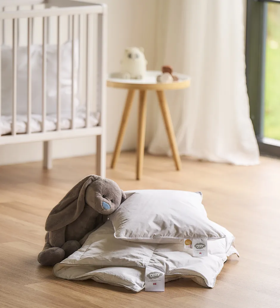 Hovedpuder|Hovedpuder*Dozy Hovedpude - Moskus - 40x45 cm - Baby - Hvid
