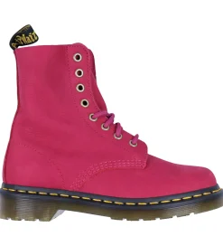 Støvler*Dr. Martens Støvler - 1460 Pascal - Fucksia Pink Milled Nubuck R
