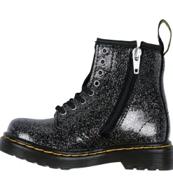 Støvler*Dr. Martens Støvler - 1460 T - Nebuls Glitter - Black/Silver