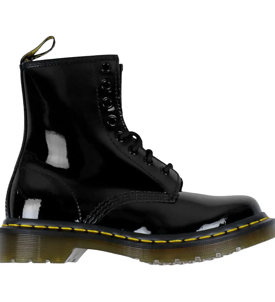 Støvler*Dr. Martens Støvler - 1460 W - Black Patent Lamper