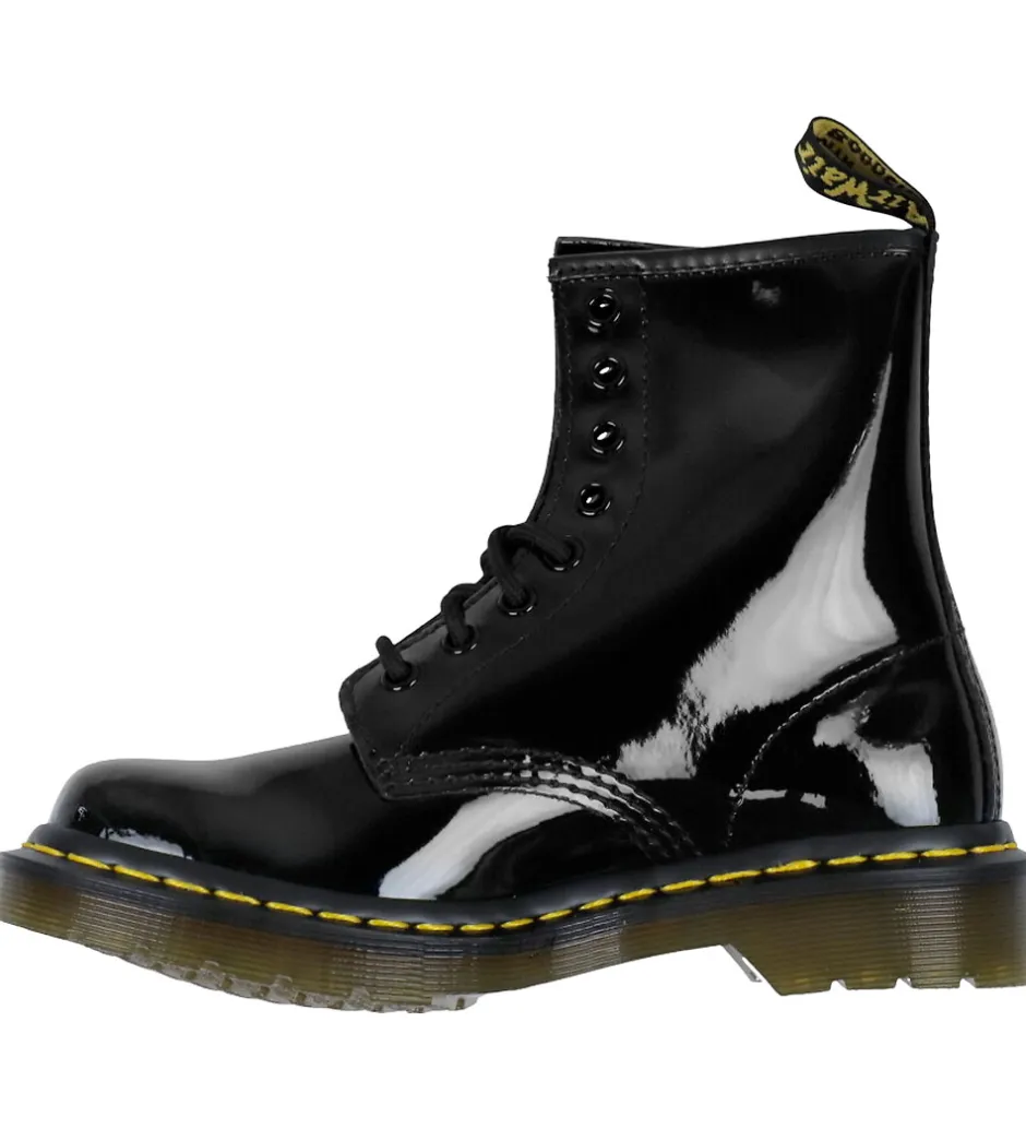 Støvler*Dr. Martens Støvler - 1460 W - Black Patent Lamper