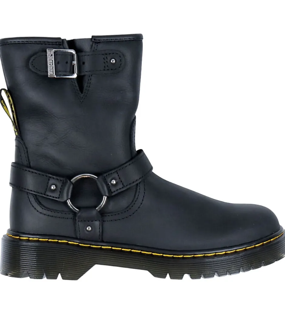 Støvler*Dr. Martens Støvler - Genaya Y - Black Wyoming