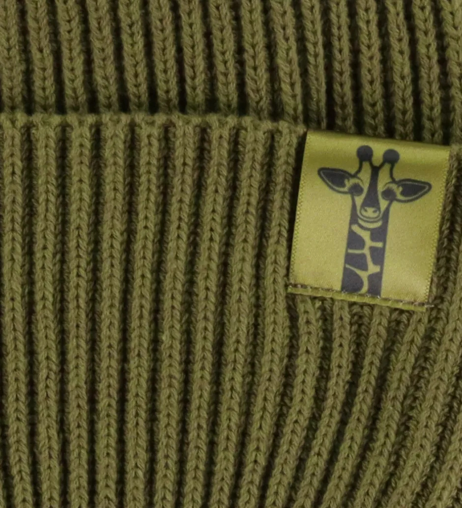 Huer Og Hatte*DYR -Cph Hue - Rib - Strik - land - Olive