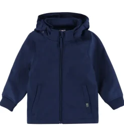 Softshell*DYR -Cph Softshelljakke - evild - Navy m. Næsehorn