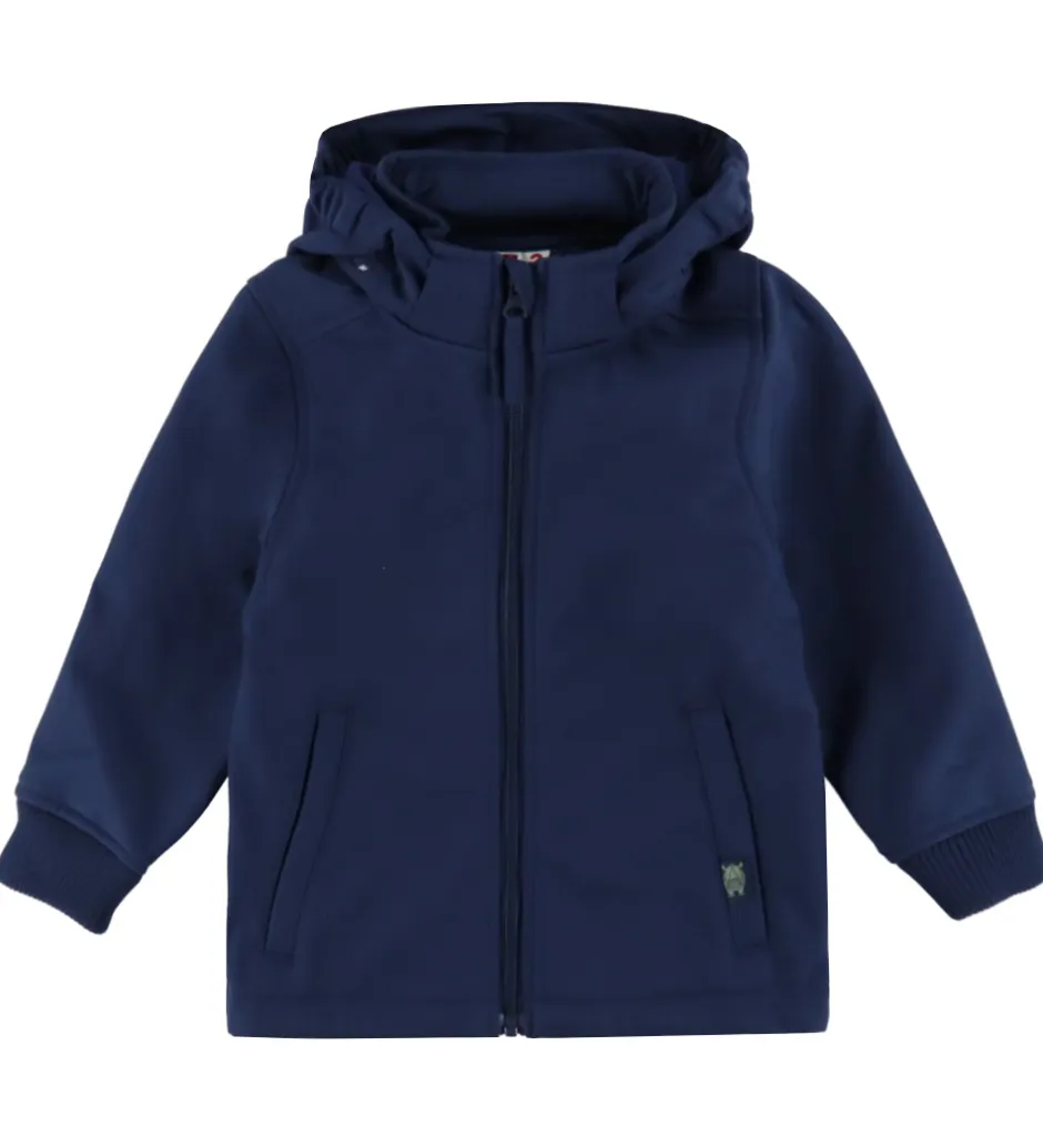 Softshell*DYR -Cph Softshelljakke - evild - Navy m. Næsehorn