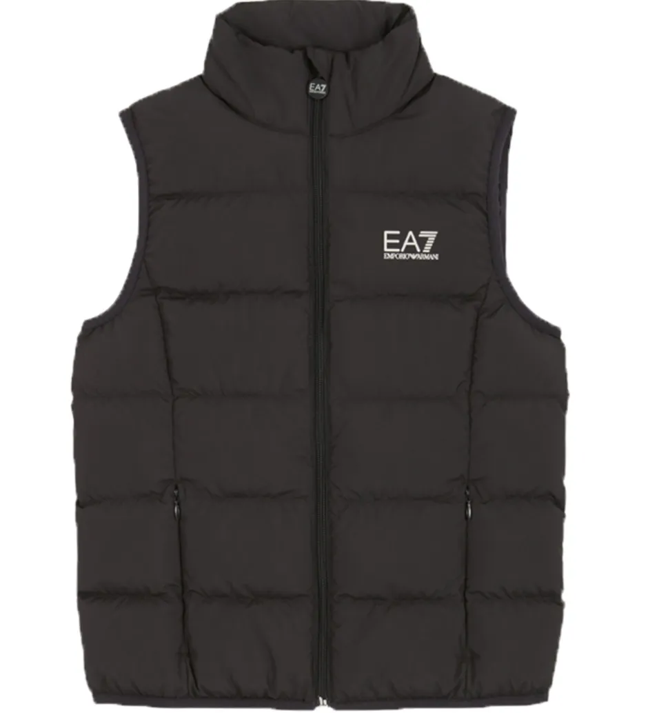 Børn EA7 Dynevest - Sort