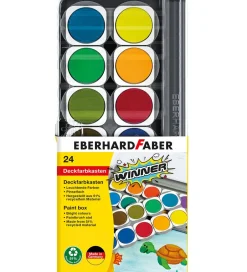 Maling*Eberhard Faber Vandfarver - 24 stk.