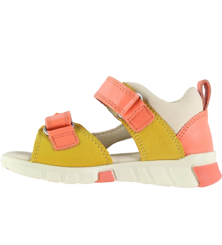 Begyndersko*Ecco Sandaler - Mini Stride - Coral/Multicolor