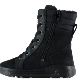 Vinterstøvler*Ecco Vinterstøvler - Urban Snow K Lace Up - Sort