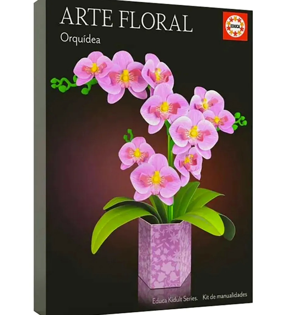Kreasæt*Educa Kreasæt - Floral Art - Orchid