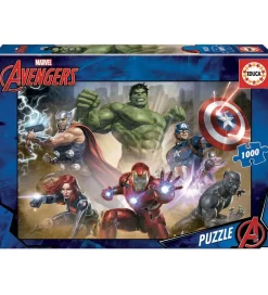 Puslespil*Educa Puslespil - 1000 Brikker - The Avengers