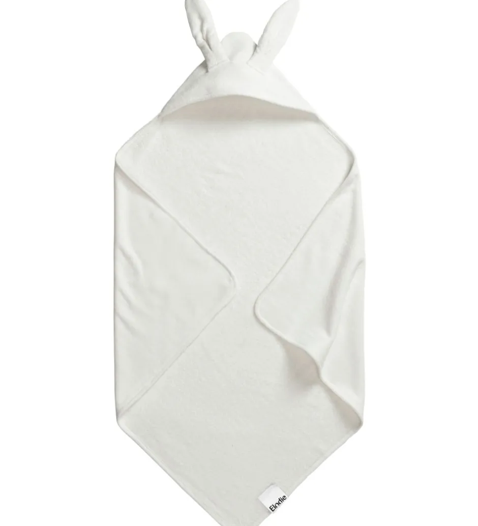 Babyhåndklæde- Og Poncho|Håndklæder*Elodie Details Babyhåndklæde - 80x80 cm - Vanilla White Bunny