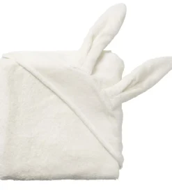 Babyhåndklæde- Og Poncho|Håndklæder*Elodie Details Babyhåndklæde - 80x80 cm - Vanilla White Bunny