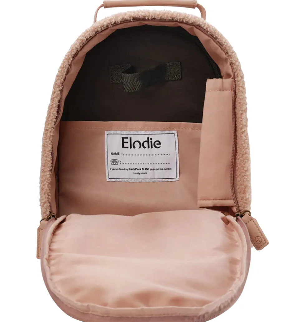 Børn Elodie Details Børnehavetaske - Mini - Pink Bouclé