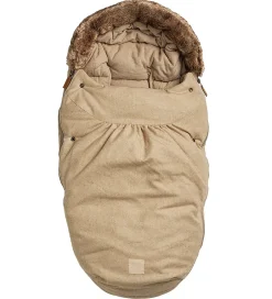 Køreposer*Elodie Details Kørepose - 100 cm - Uld - Pure Khaki